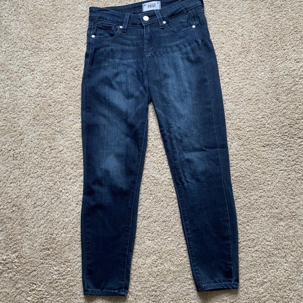 Paige Denim Skinny Verdugo Crop